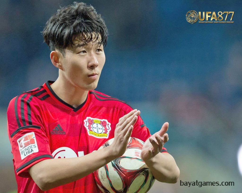 Heung-Min Son นักฟุตบอลของเกาหลีใต้